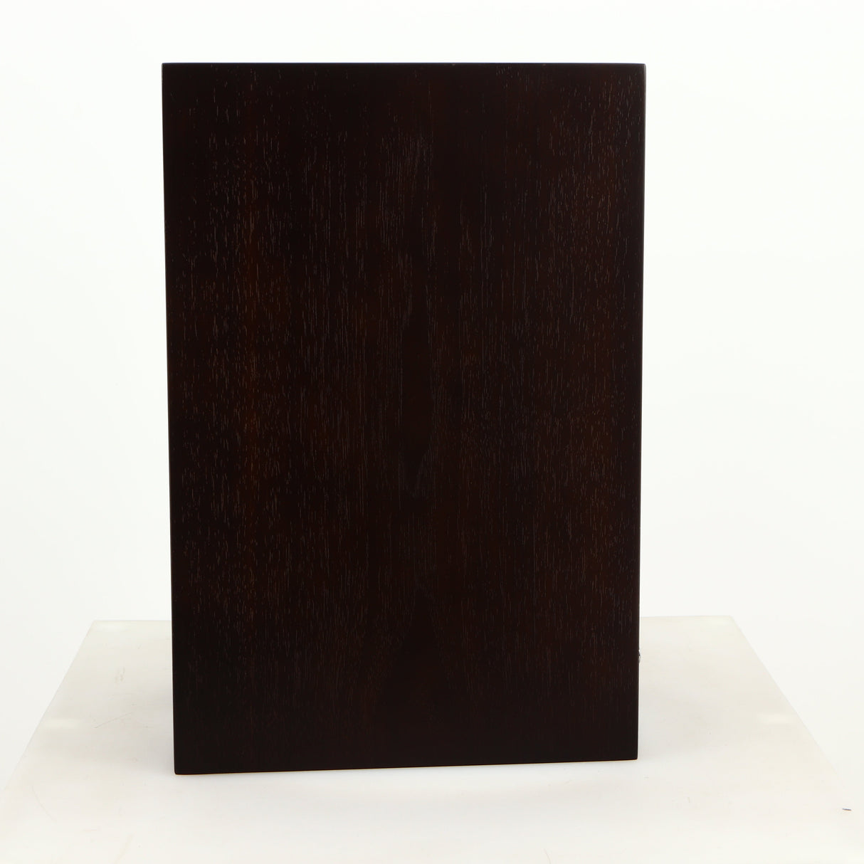 Right side view of a used Tannoy Revolution DC6SE Standmount Speaker in an espresso finish