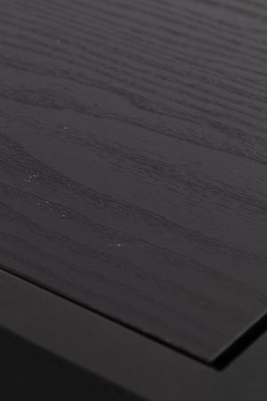 Close up of a used Target 3 Shelf Hifi Stand W/ Castors in a Black finish showing few light marks