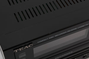 Close up view of a used TEAC AD-RW900 CD Cassette Recorder