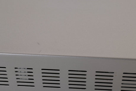Close up view of a used TEAC CR-H255 CD Receiver in Silver