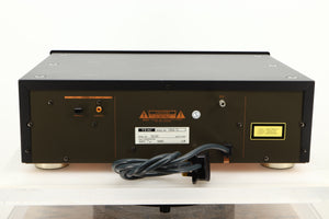 Rear view of used Teac VRDS-T1 CD Transport in Black finish 