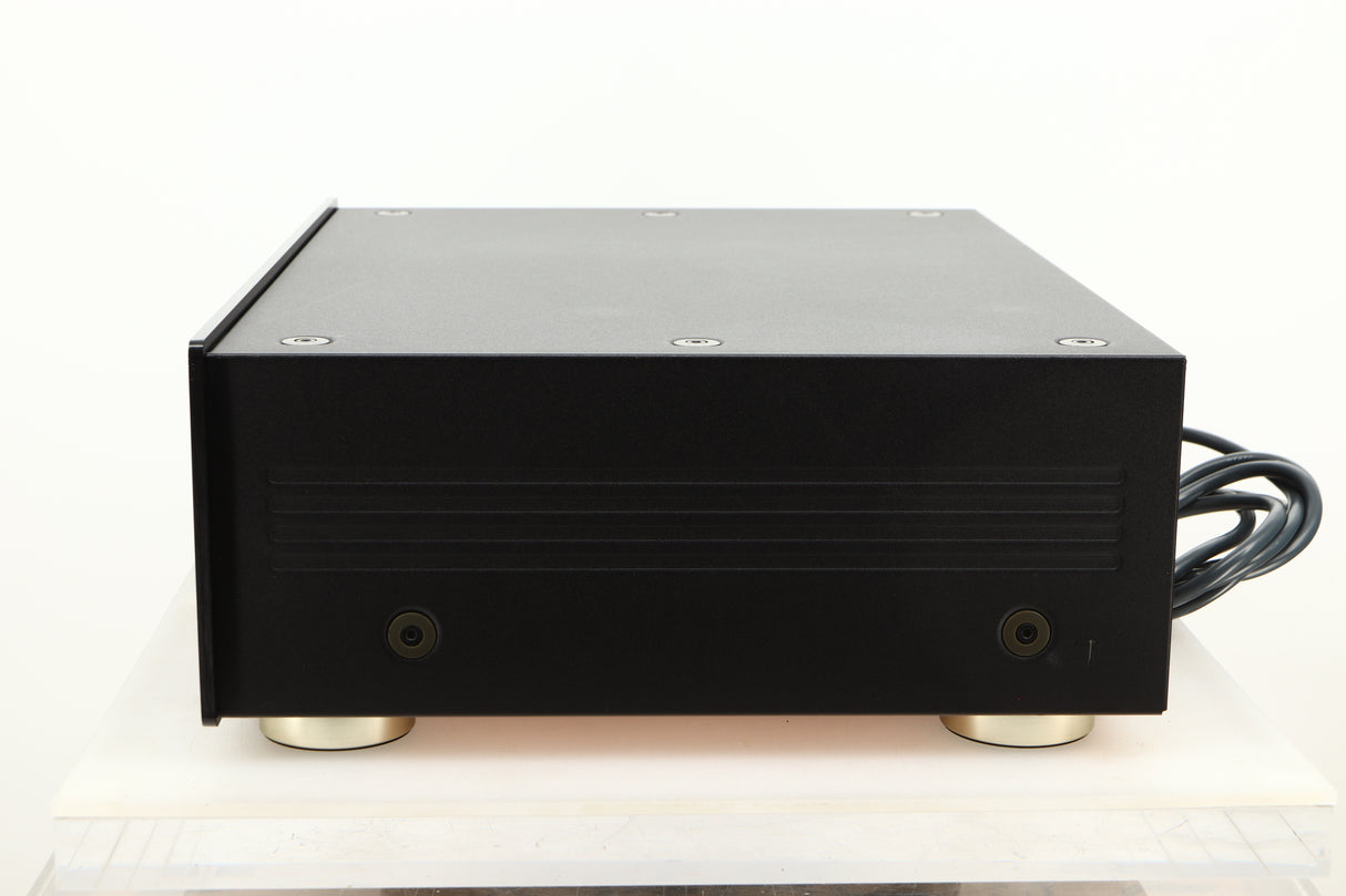 Side view of used Teac VRDS-T1 CD Transport in Black finish 