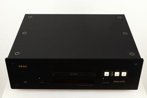 Top view of used Teac VRDS-T1 CD Transport in Black finish 