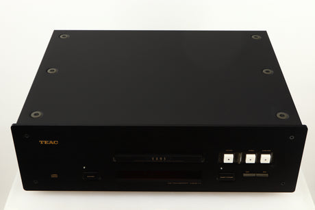 Top view of used Teac VRDS-T1 CD Transport in Black finish 