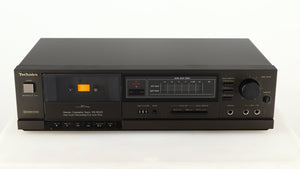 Front view of a used Technics RS-B205 Cassette Deck
