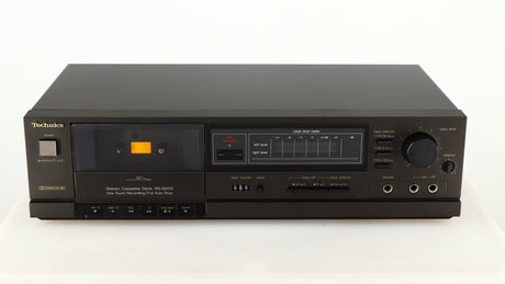 Front view of a used Technics RS-B205 Cassette Deck