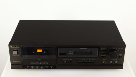 Top of a used Technics RS-B205 Cassette Deck