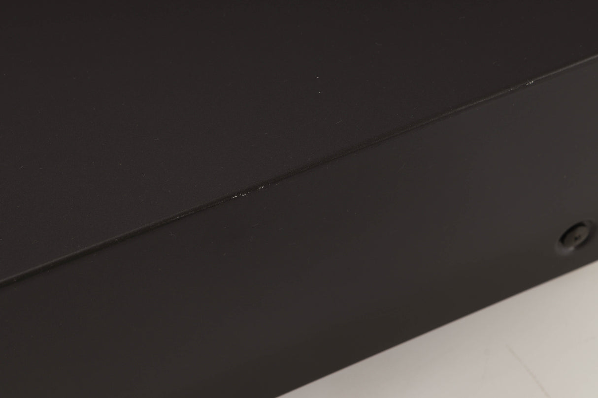 Close up view of a used Technics RS-B765 3-Head Cassette Deck