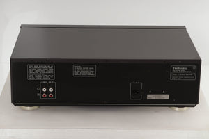 Rear view of a used Technics RS-B765 3-Head Cassette Deck