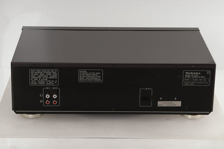 Rear view of a used Technics RS-B765 3-Head Cassette Deck
