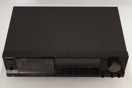 Top view of a used Technics RS-B765 3-Head Cassette Deck