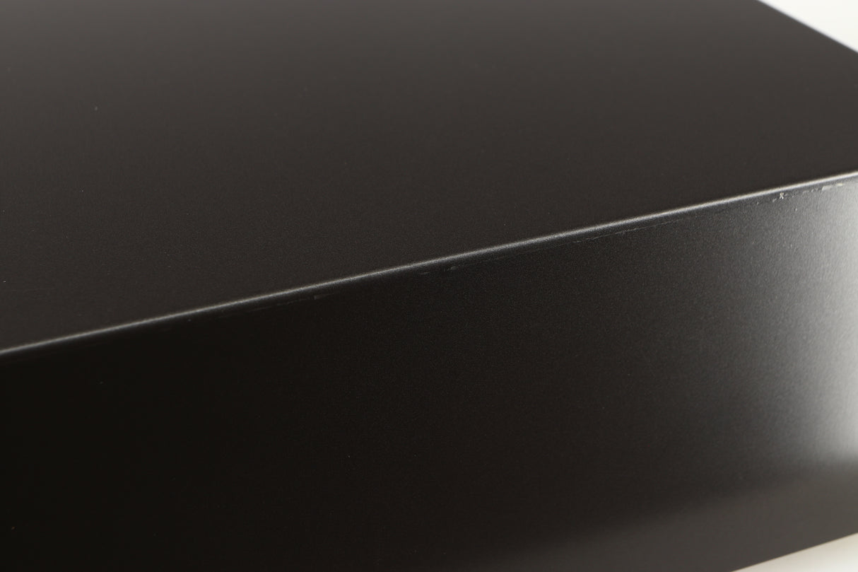 Close up of a used Technics RS-B905 Cassette Deck showing some scratches