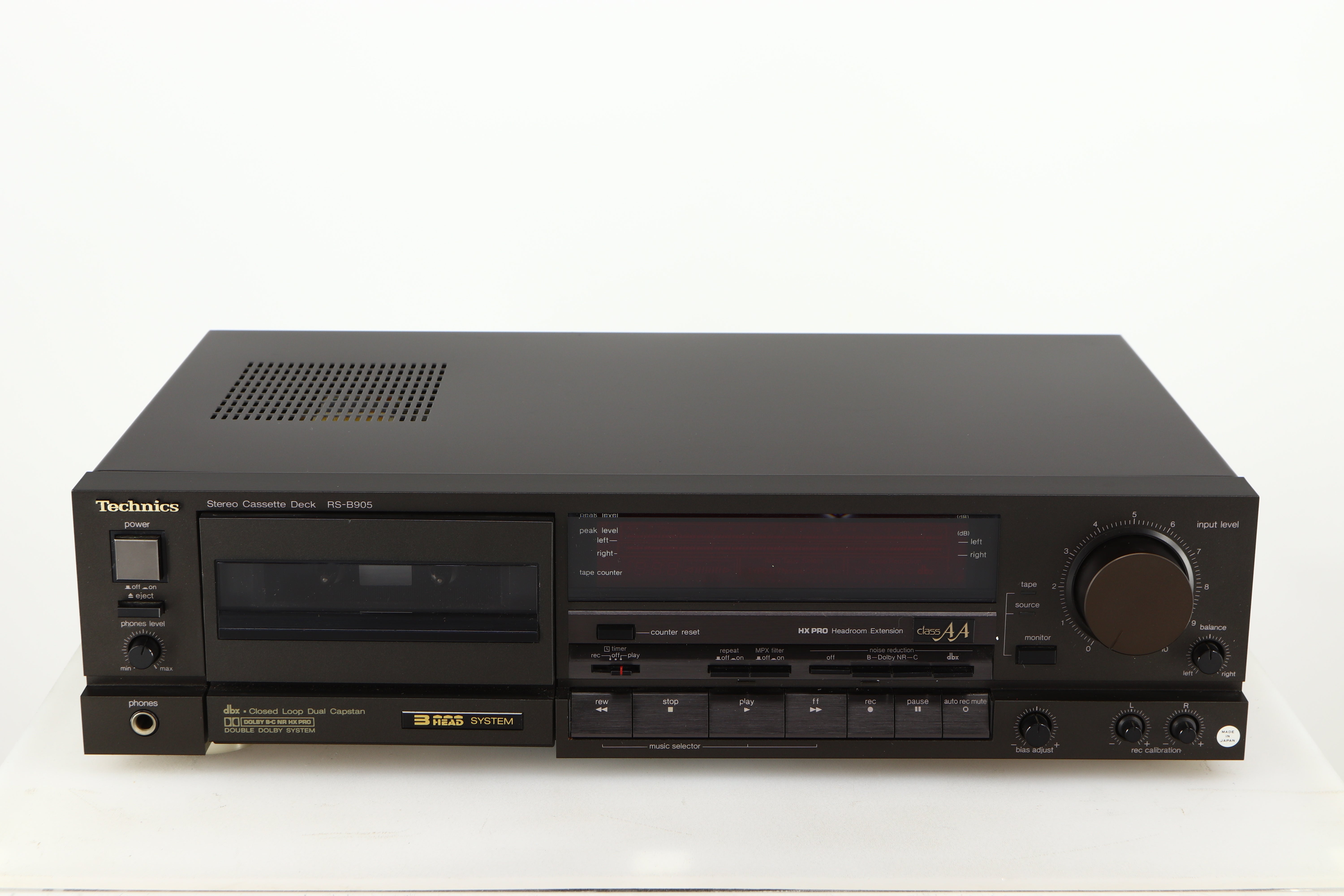 Technics RS-B905 3 head Cassette Deck – 2ndhandhifi.co.uk