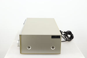 Right side view of a used Technics RS-M225 Cassette Deck in a silver finish 