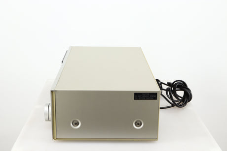 Right side view of a used Technics RS-M225 Cassette Deck in a silver finish 