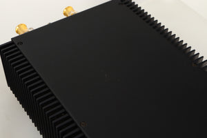 Close up view of a used Teddy Pardo ST-60 Power Amplifier 