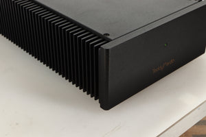 Front left corner view of a used Teddy Pardo ST-60 Power Amplifier 