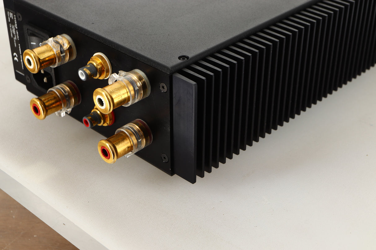 Rear right corner view of a used Teddy Pardo ST-60 Power Amplifier 