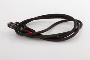 Side view of a used Tellurium Q Black Diamond XLR-XLR 2.0m Interconnect