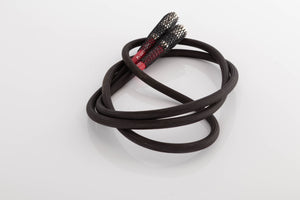 Side view of a used Tellurium Q Black Diamond XLR-XLR 2.0m Interconnect