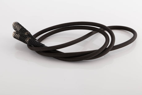 Side view of a used Tellurium Q Black Diamond XLR-XLR 2.0m Interconnect