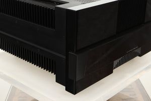 Front left corner view of a used The Gryphon Diablo 300 Integrated Amplifier