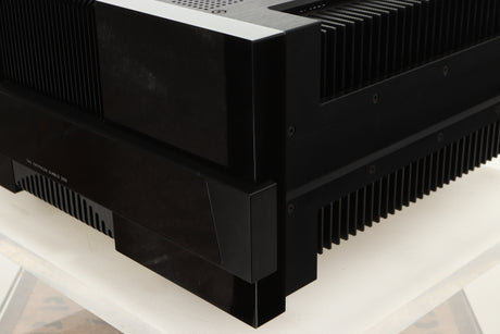 Front right corner view of a used The Gryphon Diablo 300 Integrated Amplifier