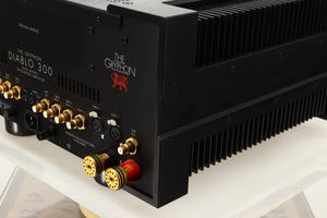 Rear right corner view of a used The Gryphon Diablo 300 Integrated Amplifier