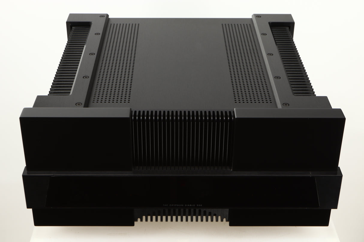 Top view of a used The Gryphon Diablo 300 Integrated Amplifier