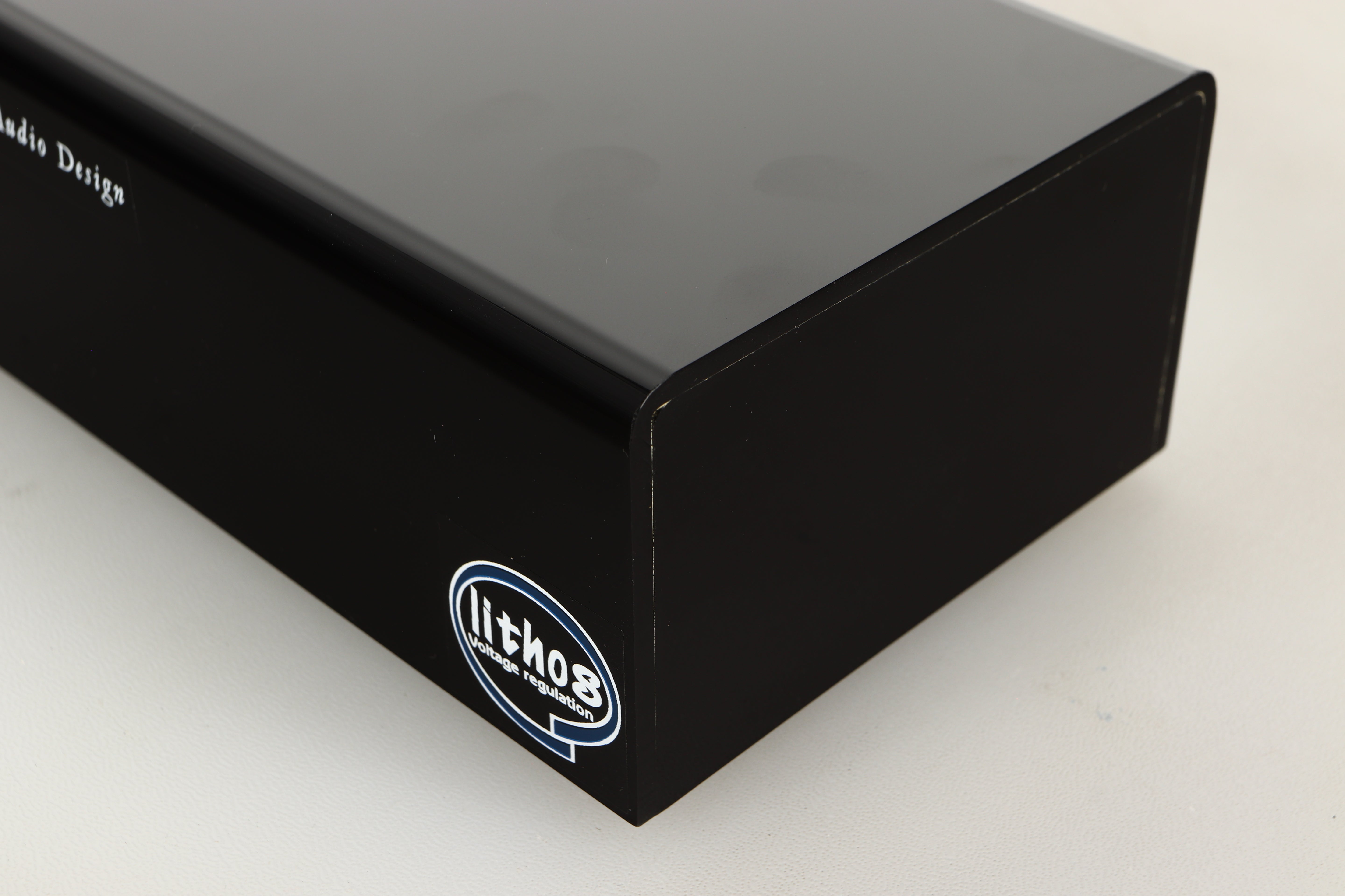 Front right corner view of a used Tom Evans Microgroove+ 0.2mv Phonostage
