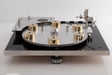 Front view of a used Transcriptor Hydraulic Reference Turntable with Fluid Tonearm