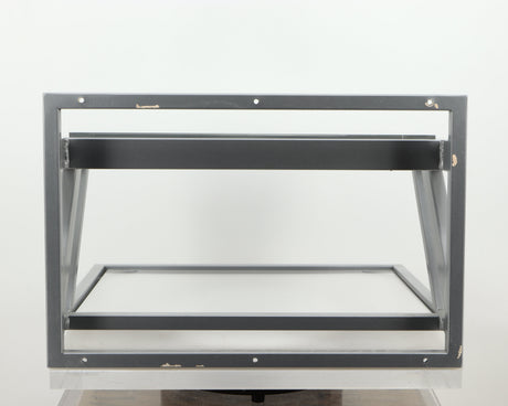 Rear view of a used TTW Turntable Wall Mount in a silver finish