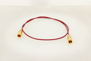 Front view of a used Van Den Hul The Orchid RCA-RCA Interconnect 0.8m