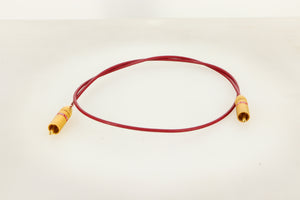 Front view of a used Van Den Hul The Orchid RCA-RCA Interconnect 0.8m