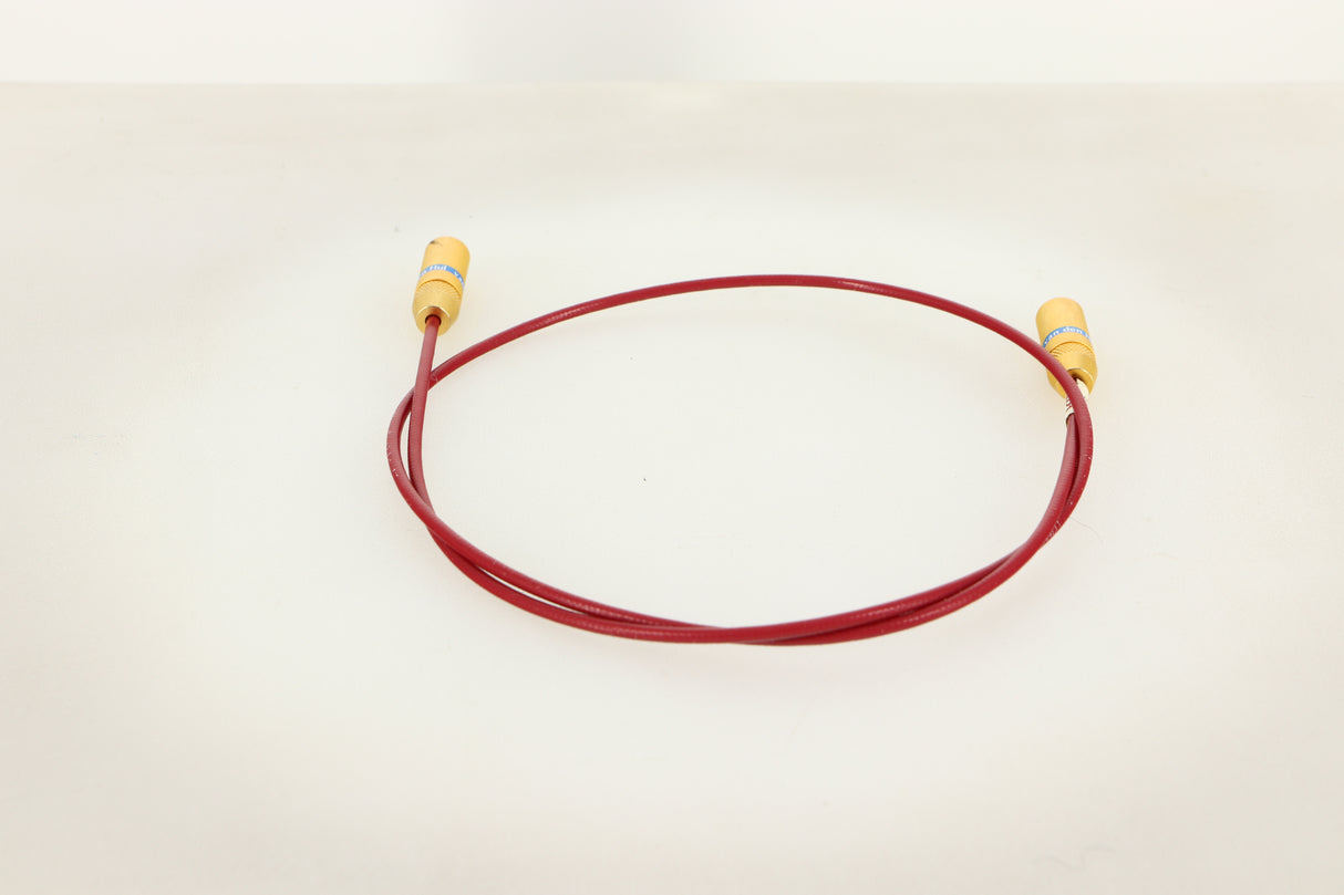 Rear view of a used Van Den Hul The Orchid RCA-RCA Interconnect 0.8m