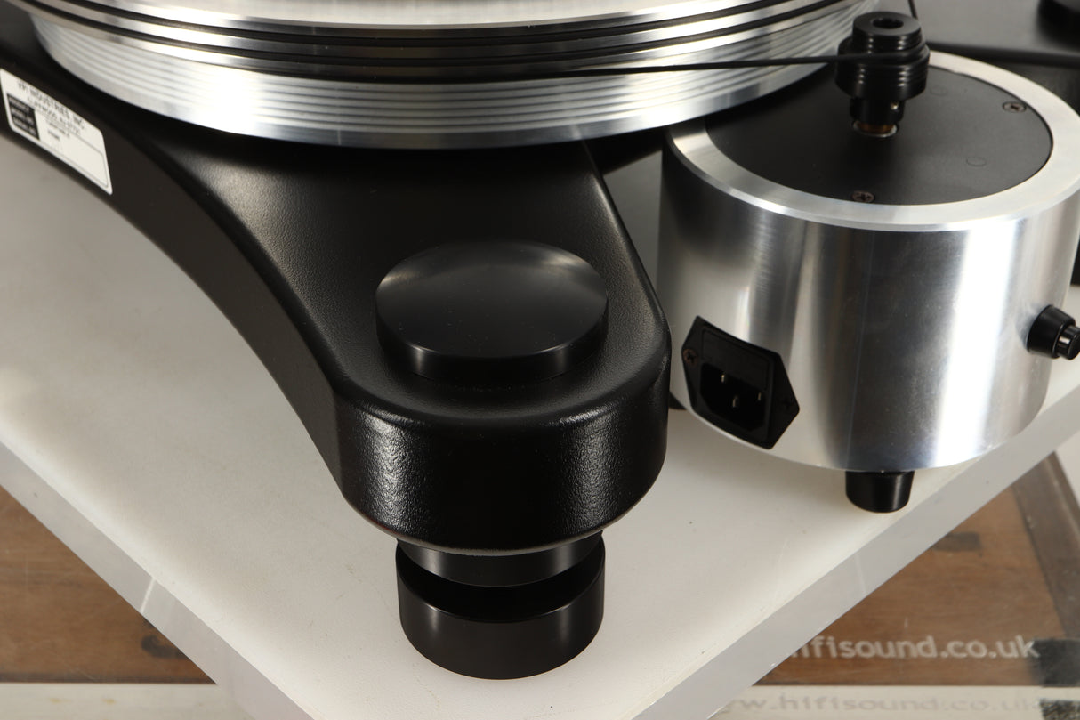 Rear right corner view of a used VPI Prime Turntable 