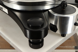 Rear right corner view of a used VPI Prime Turntable 