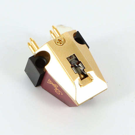 Front left angle of a used VPI Shyla MC Cartridge