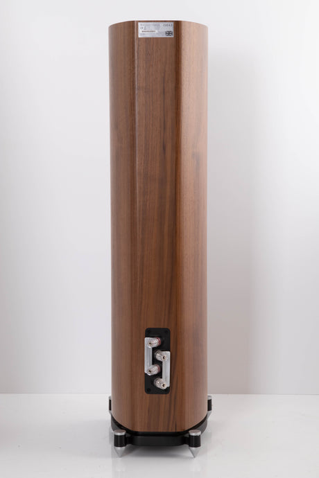 Rear view of a used Wharfedale EVO 4.3 Floorstanding Speaker in Walnut