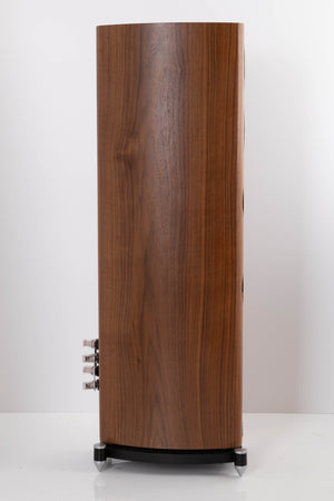 Side view of a used Wharfedale EVO 4.3 Floorstanding Speaker in Walnut