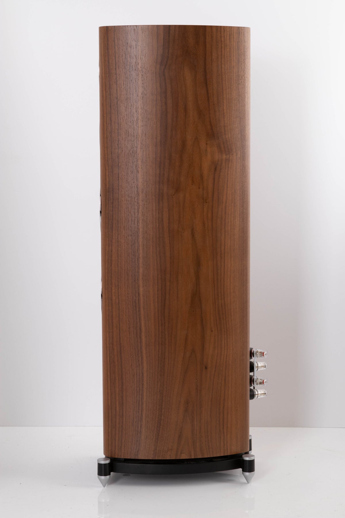 Side view of a used Wharfedale EVO 4.3 Floorstanding Speaker in Walnut