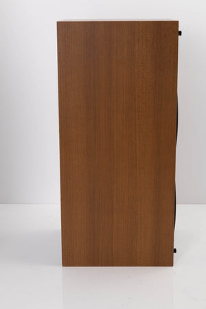 Side view of a used Wharfedale Laser 120 Standmount Speaker in Teak finish