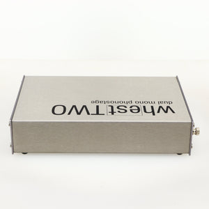 Right side view of a used Whest TWO MM/MC Phonostage in a silver finish