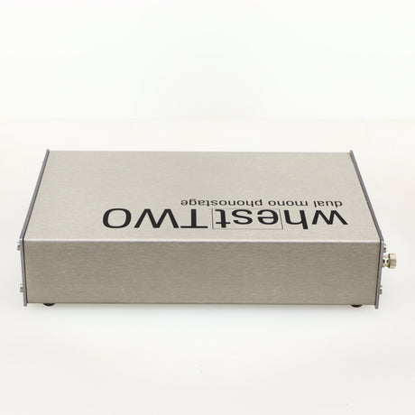 Right side view of a used Whest TWO MM/MC Phonostage in a silver finish