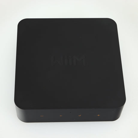 Top of a used Wiim Pro Plus Streamer in a black finish