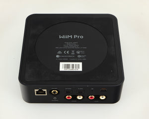 Underside of a used WiiM Pro Streamer