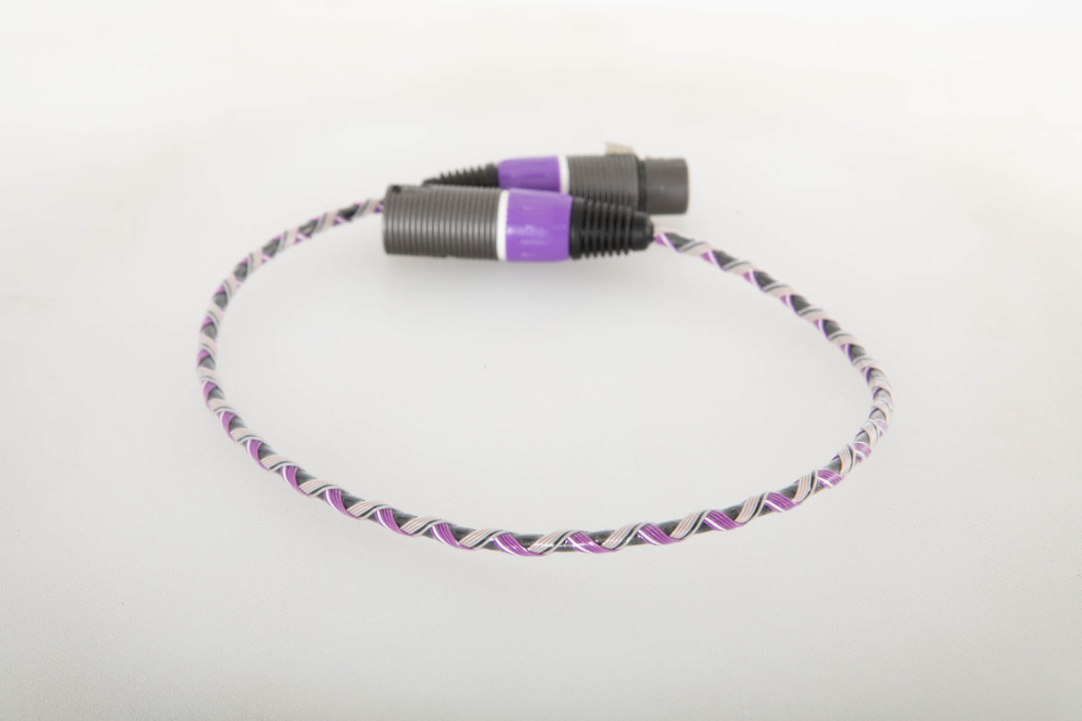 Side view of a used XLO Electric Ultra Plus UP4B AES/EBU 0.5m Balanced Digital Interconnect Cable