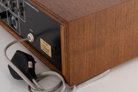 Rear left corner of a used Yamaha CT-7000 FM Tuner