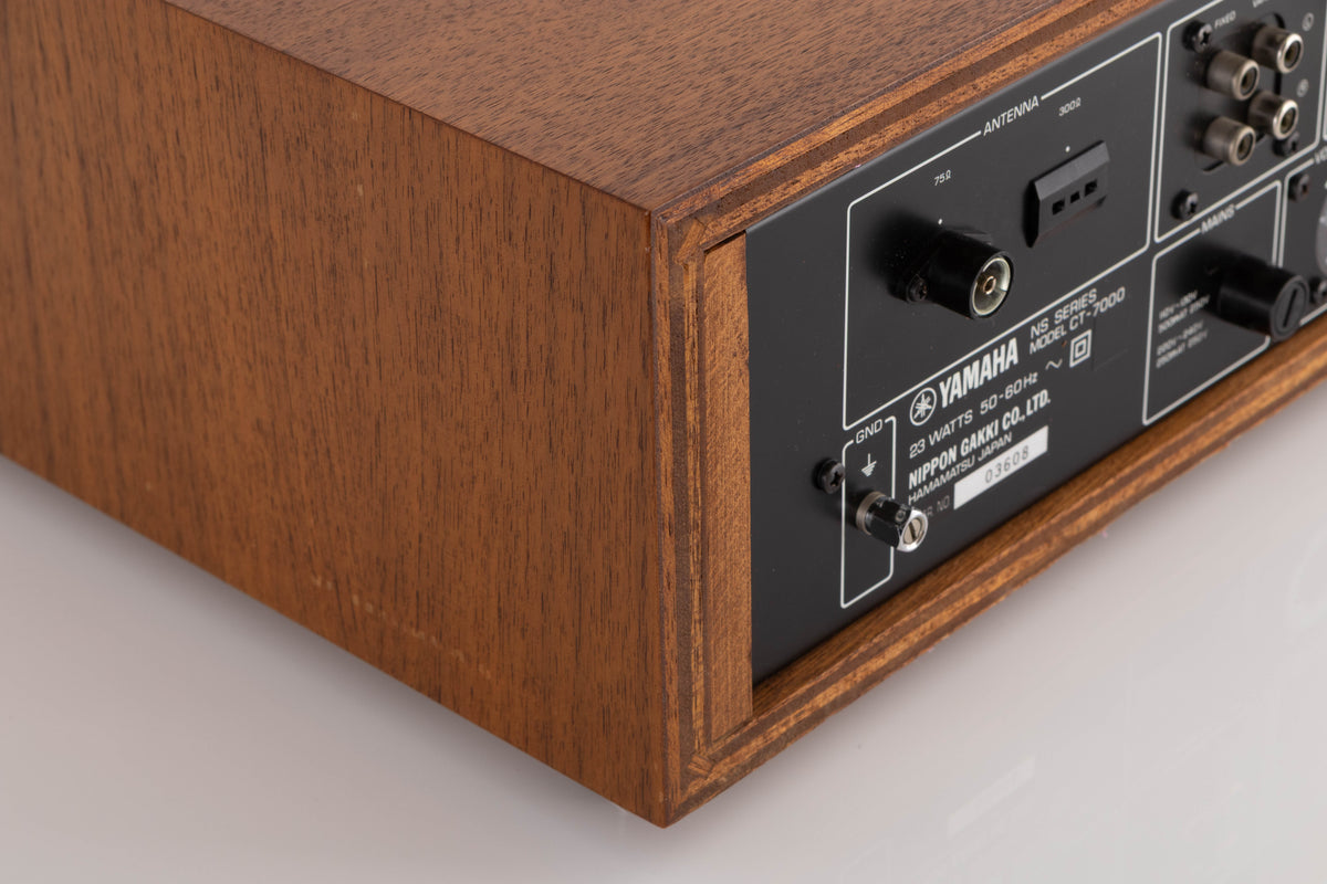 Rear right corner of a used Yamaha CT-7000 FM Tuner
