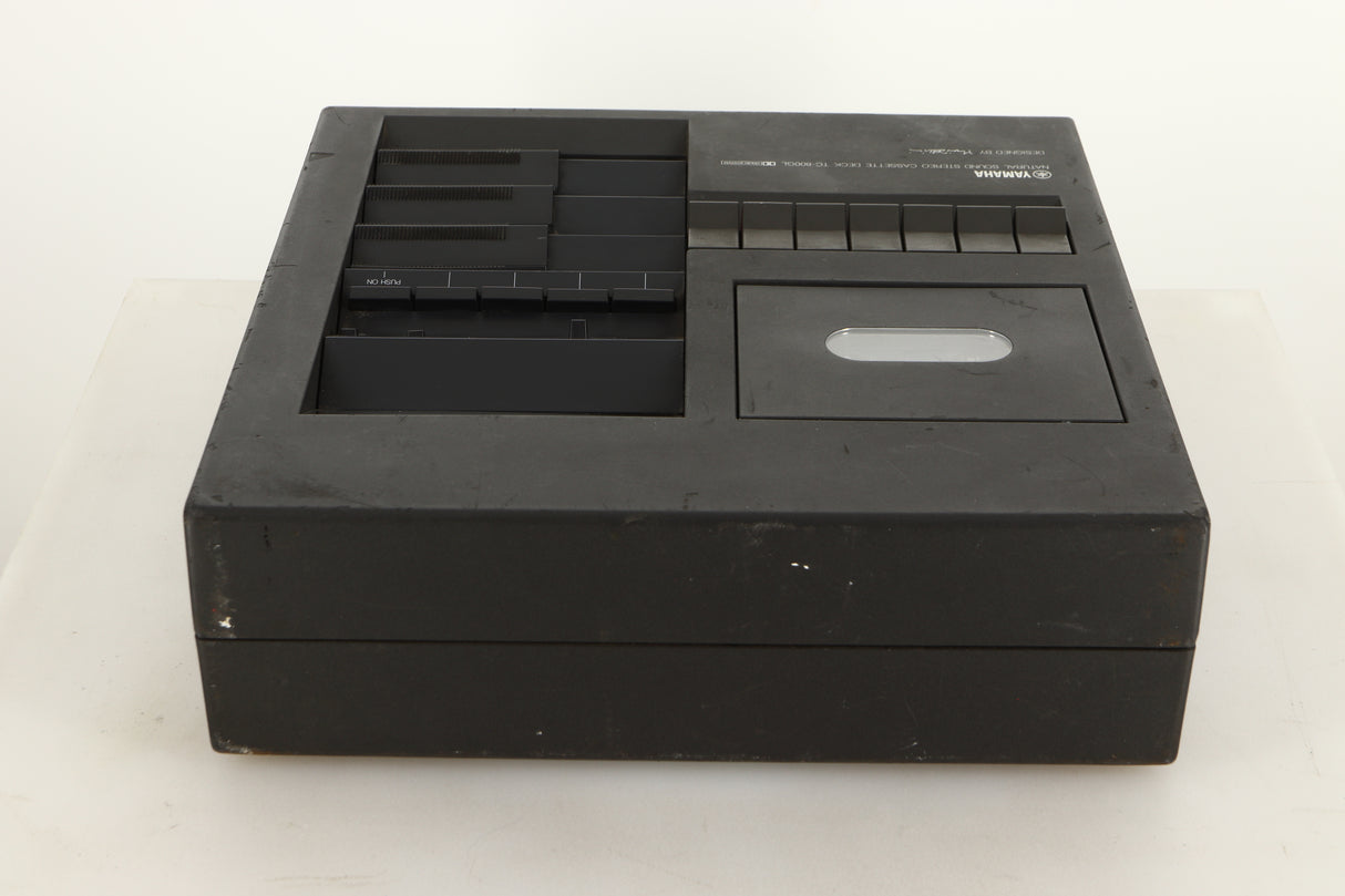 Rear view of a used Yamaha TC-800GL Cassette Deck 